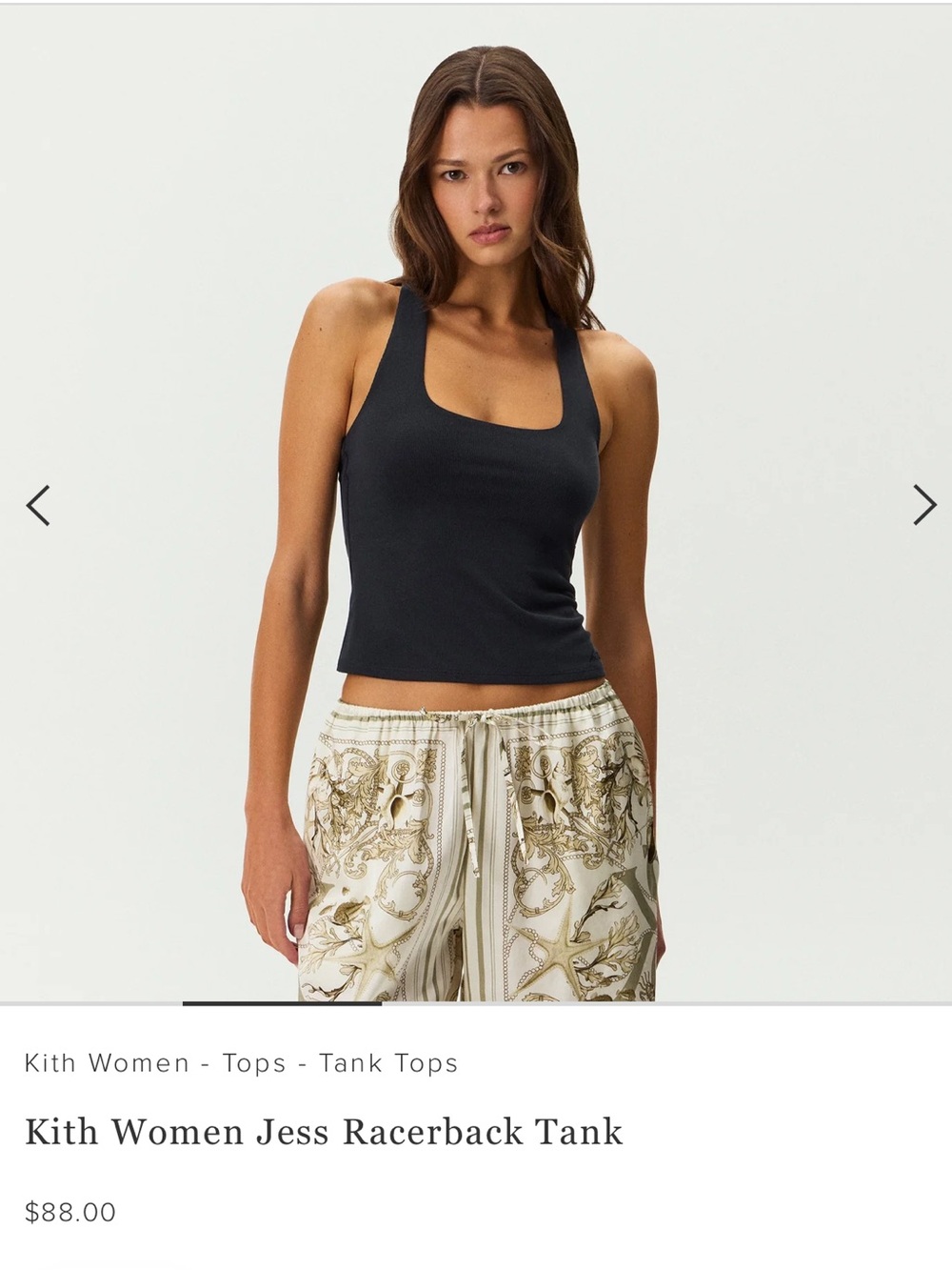 NWT! Kith Racerback Top